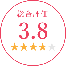 総合評価 3.8